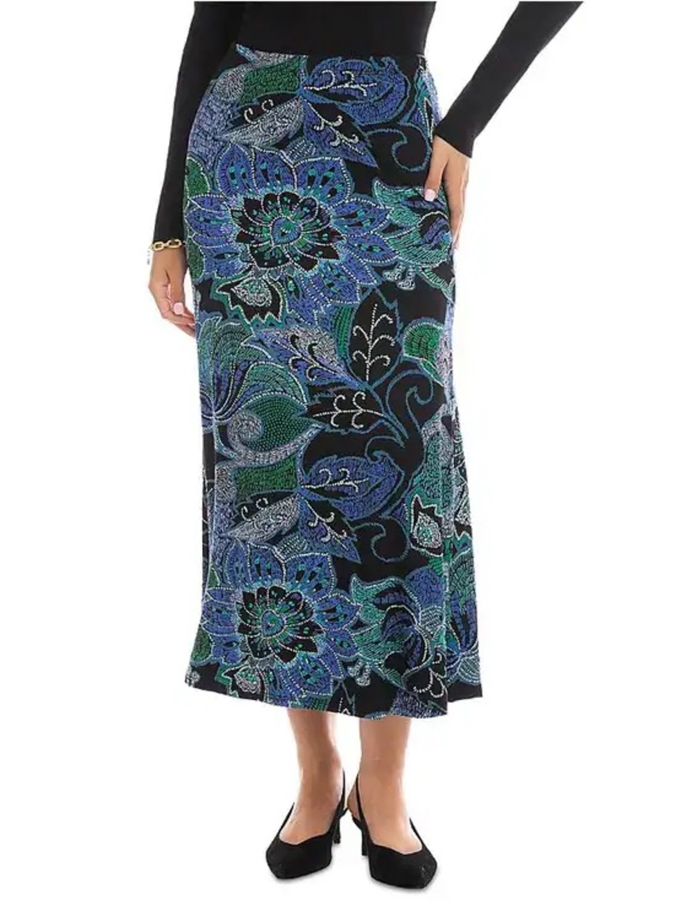 Karen Kane
Side Slit Midi Skirt